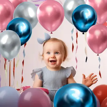 60 шт. Набор 10-дюймовых красных латексных воздушных шаров на день рождения для вечеринки по случаю дня рождения Латексные воздушные шары для вечеринок Воздушные шары для вечеринок Латексный воздушный шар