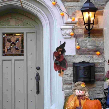 Висячая анимированная говорящая ведьма Висячая ведьма Хэллоуин Уличные украшения