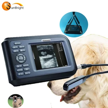 Самый дешевый портативный ветеринарный ультразвуковой аппарат с ректальным зондом для лошадей и овец