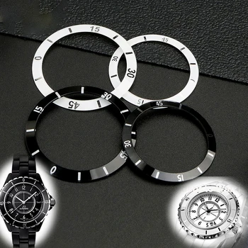 J12 Часы Керамическая вставка безеля Аксессуары для часов Керамическое кольцо Fit J12 Часы Запасные части для вторичного рынка