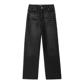 2023 Совершенно новый классический Grailz Старые джинсы с мытыми дырами Хлопок Джинсовые брюки Комфортные повседневные джинсы Размер 1 2 3 #552