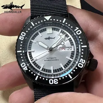 Heimdallr SKX007 Мужские дайверские наручные часы Япония NH36 Автоматический механизм Сапфир 20 бар Водонепроницаемые BGW-9 Светящиеся механические часы
