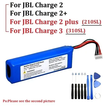 Две версии Оригинал Для JBL Charge2 Зарядка 2+ 6000 мАч Аккумулятор 210SL Для JBL Зарядка 2plus 310SL Для JBL Зарядка 3 Аудио Аккумулятор