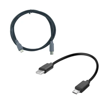  Универсальный кабель для передачи данных Micro USB на тип C 39,37 дюйма для кабеля передачи данных T, используемый дляВсе вилки типа C Дропшиппинг