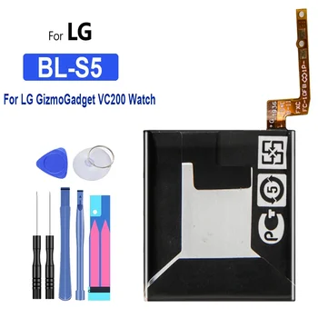510 мАч Батарея BL-S5, BLS5, для часов LG GizmoGadget VC200