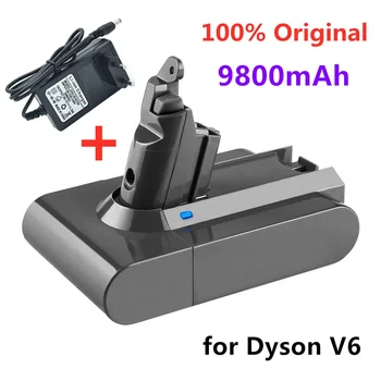 21,6 В 9800 мАч Литий-ионный аккумулятор для Dyson V6 DC58 DC59 DC62 DC74 SV09 SV07 SV03 965874-02 Аккумулятор пылесоса L30 + зарядное устройство