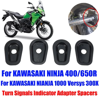 Для KAWASAKI NINJA 400 NIANJA 650R NIANJA 1000 Versys X300 X 300 Аксессуары для мотоциклов Адаптер указателей поворота Проставки