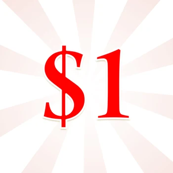 $1 указан за разницу в цене Дополнительная плата