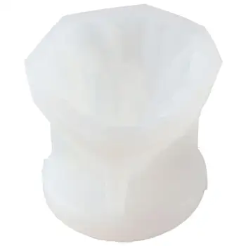 Силиконовые силиконовые формы для айсберга Горные глиняные формы 9 * 7,5 см Белые свечи Силиконовые формы Глиняное ремесло