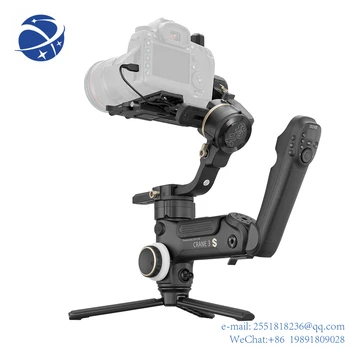 YYHC ZHIYUN Crane 3S 3-осевая камера Карданный стабилизатор Поддержка 6,5 кг DSLR Видеокамеры