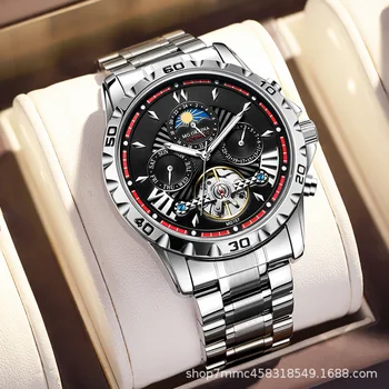 2023 НОВЫЕ мужские часы Топ-бренд Роскошные модные бизнес-автоматические часы Мужские водонепроницаемые механические часы Montre Homme